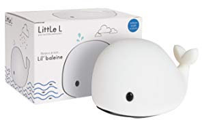 Little L - Veilleuse Lil Baleine - Blanc - Silicone - BABLANC