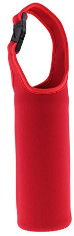 Tenlacum Isoliertasche für Wasserflaschen, 450 ml, rot