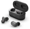 Belkin SoundForm True Wireless Earbud Headphones (Bluetooth Earphones for iPhone, Samsung, Google, Touch Control, Portable Charging Case, 24 Hours Playtime, Noise Isolation, Sweatproof) - Black