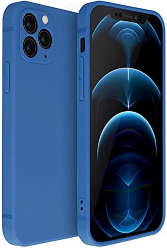Liquid Silicone TPU Gel Case Rubber Cover For Apple iPhone 6/6s (Blue)