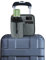 Fencelly Porte-gobelet pour bagages, transport de boissons mains libres pour l'extérieur, s'adapte aux poignées de valise pour voyageurs