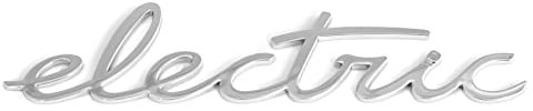 Seat 12S853687739 Schriftzug Electric Heckklappe Logo Emblem Aufkleber, Silber