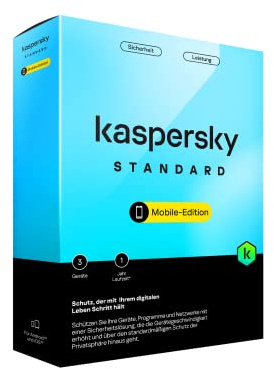 Kaspersky Mobile|3 Geräte|1 Jahr|Android|Aktivierungscode in Standardverpackung