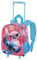Disney Zaino 3d Con Ruote Piccolo Unisex - Bambini e ragazzi, Rosa Match, 67 x 34 cm, Capacità 12.5 L