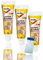 3x Molto Laminat- & Parkettspachtel 50 ml Set Holzreparatur (Dunkelbraun)