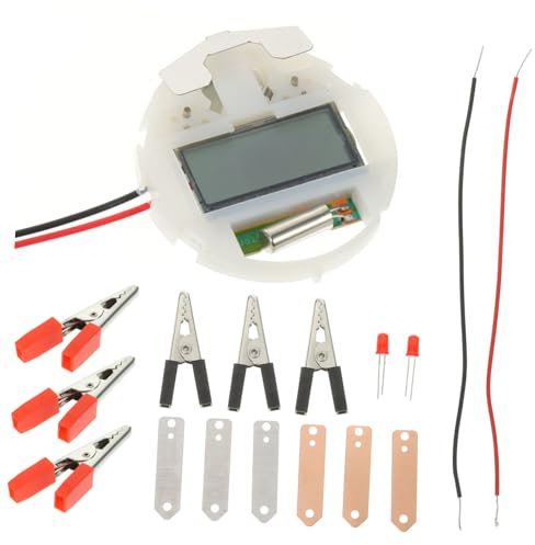 BESTonZON 2 Sätze Obst-Experiment Puzzle-Spielzeug Uhr-Kits Kartoffeluhr Obstbatterie Selber Machen Kits Für Kinder Experimentelle DIY-obstbatterie DIY-Kits Batterien Metall Student Gizmo