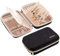 ProCase Reise Schmuckkästchen, Schmuckaufbewahrung Reise Schmuck Organizer Große Schmucktasche jewelry organizer für Halsketten Ohrringe Ringe Armbänder- Schwarz
