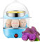 Egg Boiler, Mini Rapid Egg Cooker Egg Boiler Machine, Large Capacity Electric Egg Cooker For Hard Boiled Eggs, Kitchen Electric Egg Cooker, Compact Egg Cooker Multi Functional, Egg Cooker