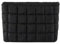 HFLZBRO Gesteppte Make-up-Tasche, Kosmetiktasche, Reise-Kulturbeutel, Organizer, Clutch für Damen, Schwarz, Gesteppte Make-up-Tasche
