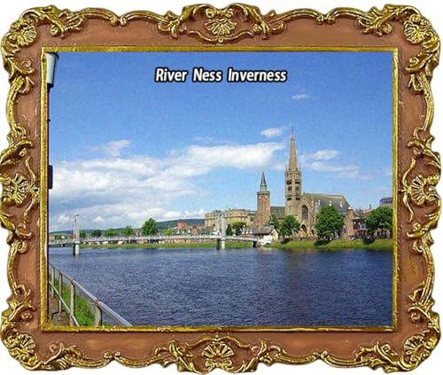 River Ness Inverness UK Kühlschrankmagnete, Touristen-Souvenir, Kühlschrankdekoration, Magnet