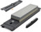 JNUYISW Schleifstein Set, 1000/6000 Grit Wetzstein Professionell 2-IN-1 Doppelseitiger Messerschärfer mit Einstellbar Rutschfeste Basis Winkelführung Sharpening Stone Abziehstein Set für Messer