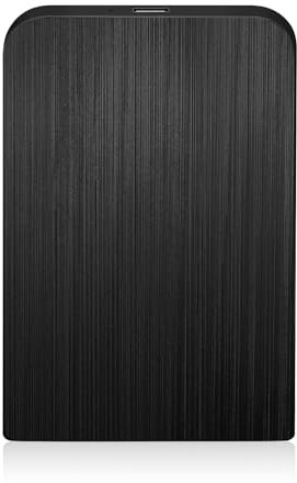 Disque Dur Externe 2To, Ultra-Mince USB 3.0, Portable, pour PC, TV, Ordinateur Portable, Bureau, Windows【Noir】