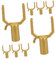 BESTonZON 8 Pièces Support de Branche pour Arbres Lot pour Redressement et Soutien des Branches de Fruitiers Installation Facile avec Connecteurs Plug pour et Projets Décoratifs