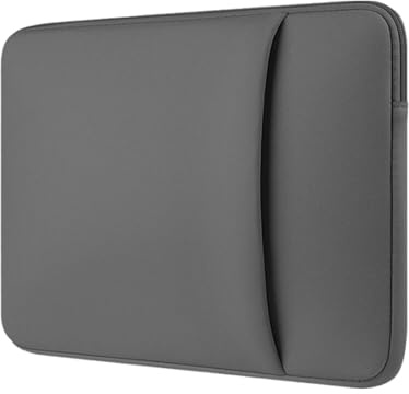 Sac – Petite housse de protection, poche latérale, fermeture éclair pour grande capacité | Pochette de transport pour ordinateur, tablette, voyage, bureau, université et usage quotidien