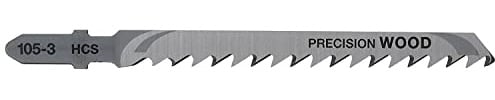 DeWALT , DT2049-QZ Jigsaw Blades for Wood T Shank HCS T101DP (Pack of 5)