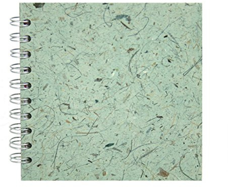 Pink Pig 6x6 Posh Banana Pig White Paper Sketchbook - Sea Grey
