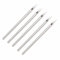 Beauty7-10 Stück Sterile Keimfrei Einmalige Piercing Nadel Piercingkanüle mit Medizinischem 316L Edelstahl für Nabel Nase Ohr Mund(6G,4,0mm)