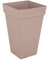Pot Capri CARRÉ Haut 65CM Taupe