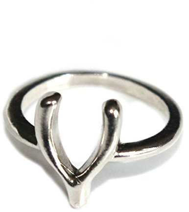 Bague sourcier bâton Tente eau en argent 925