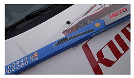 2 x Escobillas limpiaparabrisas flexibles de goma para coche Citroen C2. Juego delantero.