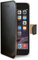 Celly Wally 700 Custodia A Libro Per Apple Iphone 6, Colore: Nero, Finta Pelle