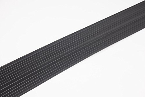 Der Rampen Shop Vollgummi Schwellenrampe 16mm hoch 1.6cm Gummi Rampe Scooter Rampen, Rollstuhlrampen