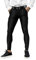 GINGTTO Pantaloni Chino da Uomo Slim Fit Chino Casual con Design Stretch, Nero 32W/30L