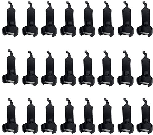 24 Stück Original Walkie-Talkie-Gürtelclip kompatibel mit Zwei-Wege-Radio LUITON LT-316 WLN KD-C1 Retevis RT22 Zastone X6 NKTECH NK-U1 Zeadio ZS-B1 TIDRADIO TD-M8 RADTEL RT-10 RADIODDITY R. 1 US