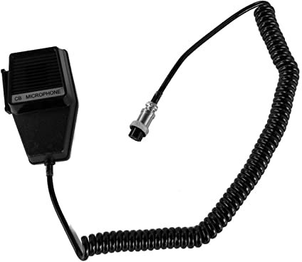 DCALU Walkie Talkie 4-Pin Mic Microphone Fit For Cobra Uniden Car Radio Workman CM CB Radio Mic Microphone Two Way Radios Microphone walkie talkie mic