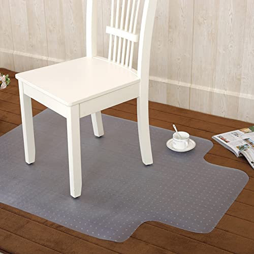 XFAK Bodenschutzmatte Für Teppich Transparent Stuhlmatte Hause Büro Teppichschutz Mit Lippe 90cmx120cm (Stärke 5mm Mit Noppen) (Color : with Lip)