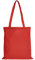 TEXXILLA 10er | 25er | 100er Pack Baumwolltasche - 28 Farben | mit Zwei Langen Henkeln | 38x42cm | Jutebeutel | Einkaufstasche | unbedruckt, Farbe:rot, Größe:10 Stück