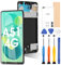 Écran pour Samsung Galaxy A51 A515F SM-A515F/DS Écran LCD Digitizer Assembly Vitre tactile de remplacement avec outils (Noir avec cadre ne s'applique pas à la version A51 5G)