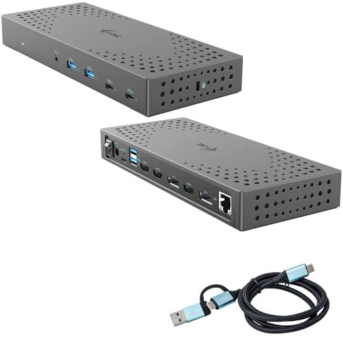 i-tec USB 3.0 / USB-C/Thunderbolt, 3x 4K Docking Station Gen 2 + Power Delivery 100W