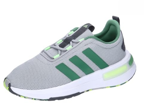 Adidas Uni Kinder Racer Tr23 Laufschuhe, Team Royal Blue White Lucid Lime, 4 UK Child