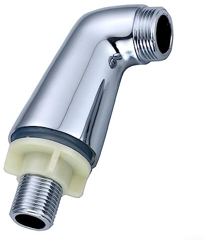 Duscharmatur-Adapter, Verlängerung, Chrom, Badewanneneinlauf