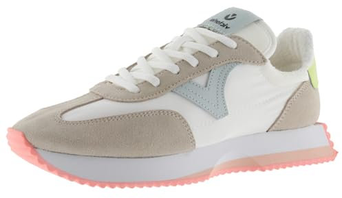 victoria Basket Cosmos Nylon & Piezas Color & Serraje & Suela En Sierra 1134106 para Mujer Beige 40