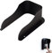 Housses de pluie pour sonnette, Boîte de Protection Solaire pour Sonnette Extérieure, Housse de Pluie pour Prise En Métal pour caméras, sonnette et interphone, Noir
