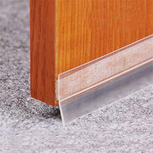 Door Bottom Seal for Blocking Dust, Cold Air & Smoke – Weatherproof Gap Sealer for Home Insulation & Windproofing – Simple Installation to Reduce Noise & Drafts