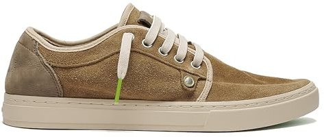 Satorisan - Heisei Suede - Casual Sneaker Herren und Damen - Vintage Leder Sportschuhe Bequem, Nachhaltig und Dauerhaft - Farbe Faded Chestnut - Größe 40
