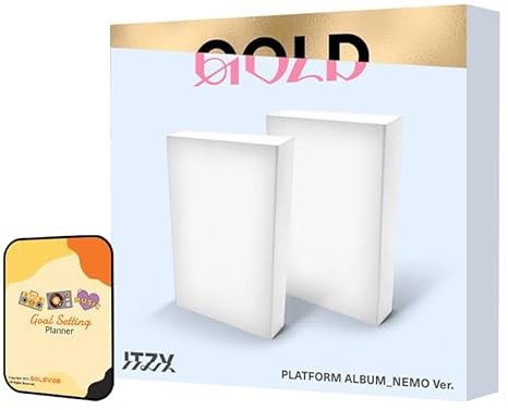 GOLD ITZY Album [A+B 2 Platform Album NEMO ver. Full Album Set]+Pre Order Benefits+BolsVos K-POP Inspired Freebies (9th Mini Album)