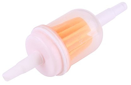 Filtri Carburante in per Gas Moto 10 Pezzi Adatti per Tubi 1/4 Pollici X 5/16 Pollici, Plastica di Alta qualità, 10 Pezzi, per Piccoli Trattori, Tosaerba, Go Kart, Altro