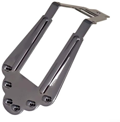 Saitenhalter für Jazzgitarre, langlebiges Metall, satter und lebendiger Klang (schwarz)