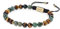 GAVU Herren Tigerauge Perlenarmband mit Indischer Achat Edelstein Armband für Männer