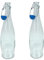 Chabrias Ltd Traditional Pack of 2 Glass Water Bottle with Swing Top, 1 Litre (1000 ml) – Plastic Stopper, Airtight Seal