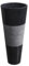 Vente-unique-Standwaschbecken aus Marmor - Schwarz - 40 x 40 x 90 cm - PULOA