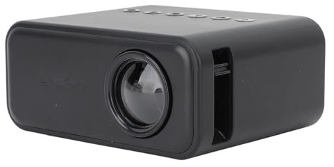 Mini Projector, 1080P HD WiFi Portable Projector with Remote Control, Movie Projector Compatible with TV Stick Smartphone/HDMI/USB, Indoor and Outdoor Use (U K Plug)