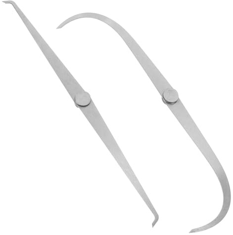 PRETYZOOM Coulisse Outil De Mesure Pour Jauge Intérieure Et Extérieure Précis Pour Lutherie Et Artisanat Portable