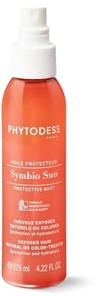 Voile Protecteur SYMBIO SUN - Soin Cheveux Exposés au Soleil, Naturels ou Colorés 125ml - Protection UV, Hydratation et Brillance