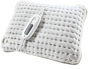 Wärme-Kuschelkissen SWKK 100 mit 6 Temperaturstufen, Schnellheizfunktion, Abschaltautomatik, waschbarer Bezug, 100 W elektrisches Heizkissen für wohltuende Wärme