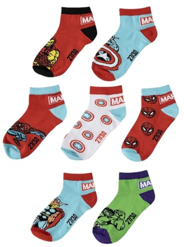 CERDÁ LIFE´S LITTLE MOMENTS Marvel-Socken für den Alltag und Sport – weiche und atmungsaktive Knöchelsocken für Sneaker und Freizeitschuhe
